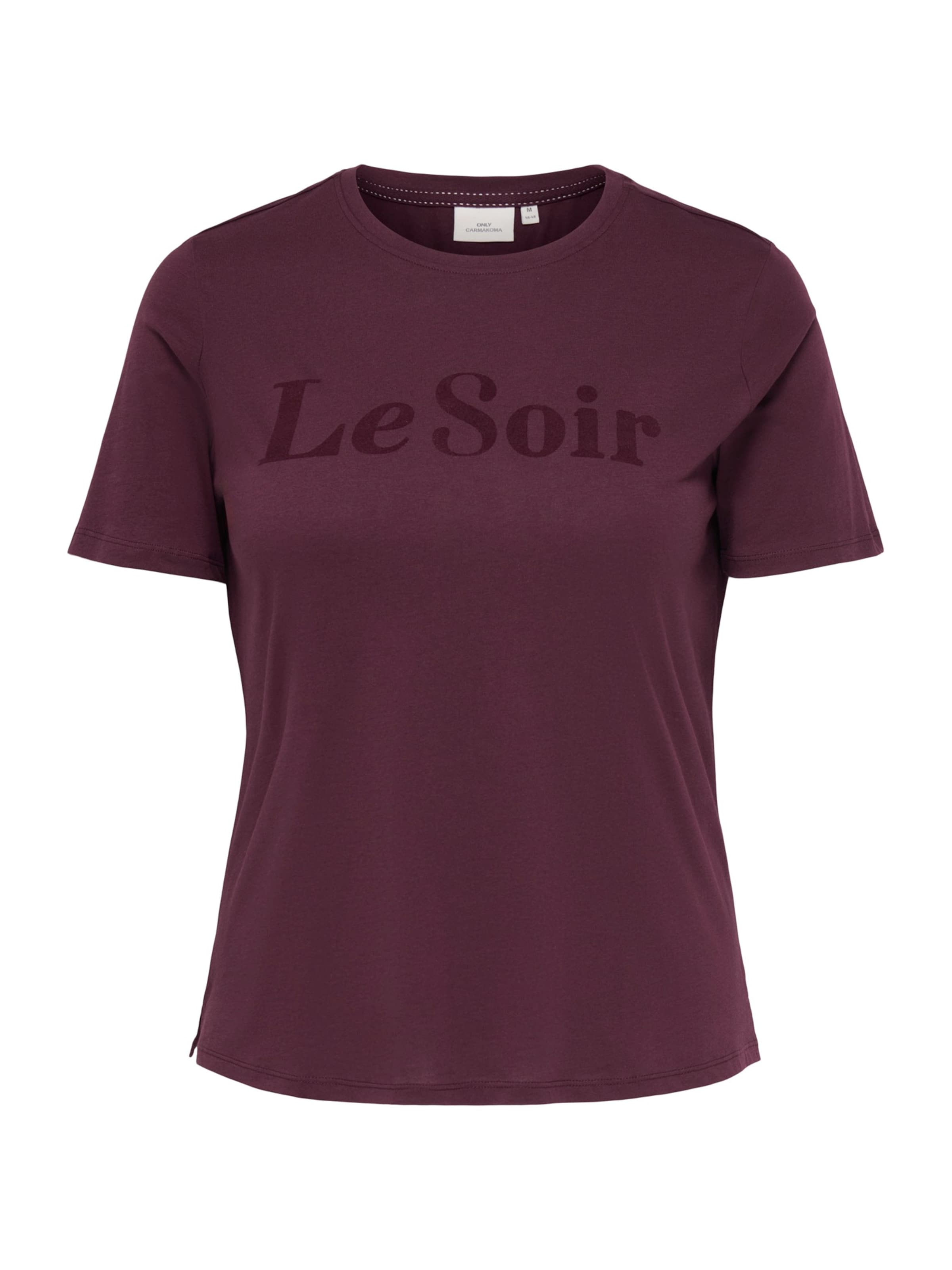 T-shirt 'CARLEON' ONLY Carmakoma en violet : devant