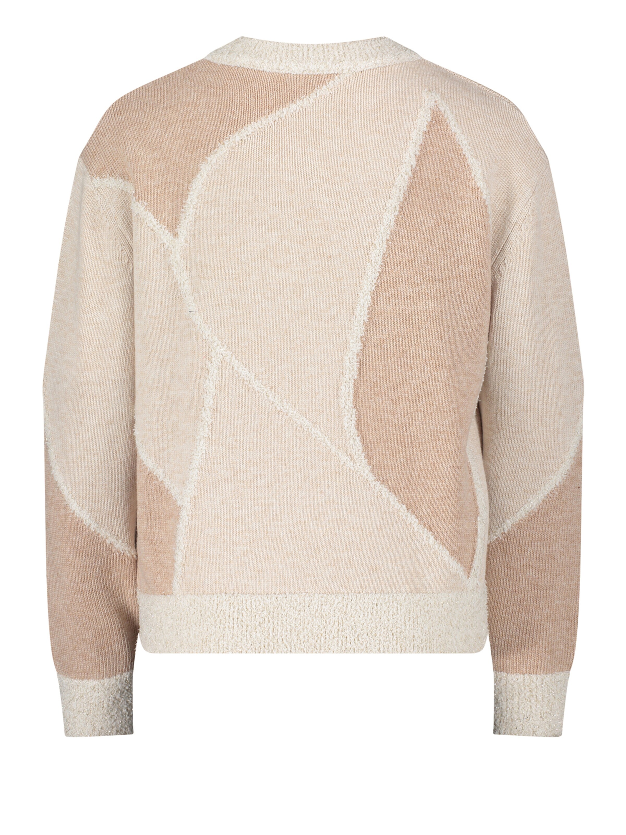 Betty & Co Pullover 'Intarsie' in Braun