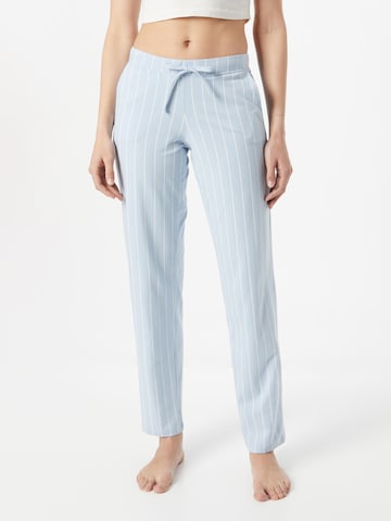 Pantaloncini da pigiama 'Mix & Relax' di SCHIESSER in blu: frontale
