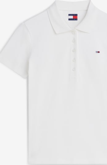 XXS dydžio Marškinėliai 'ESSENTIAL' iš Tommy Jeans, spalva – balta, Prekių apžvalga