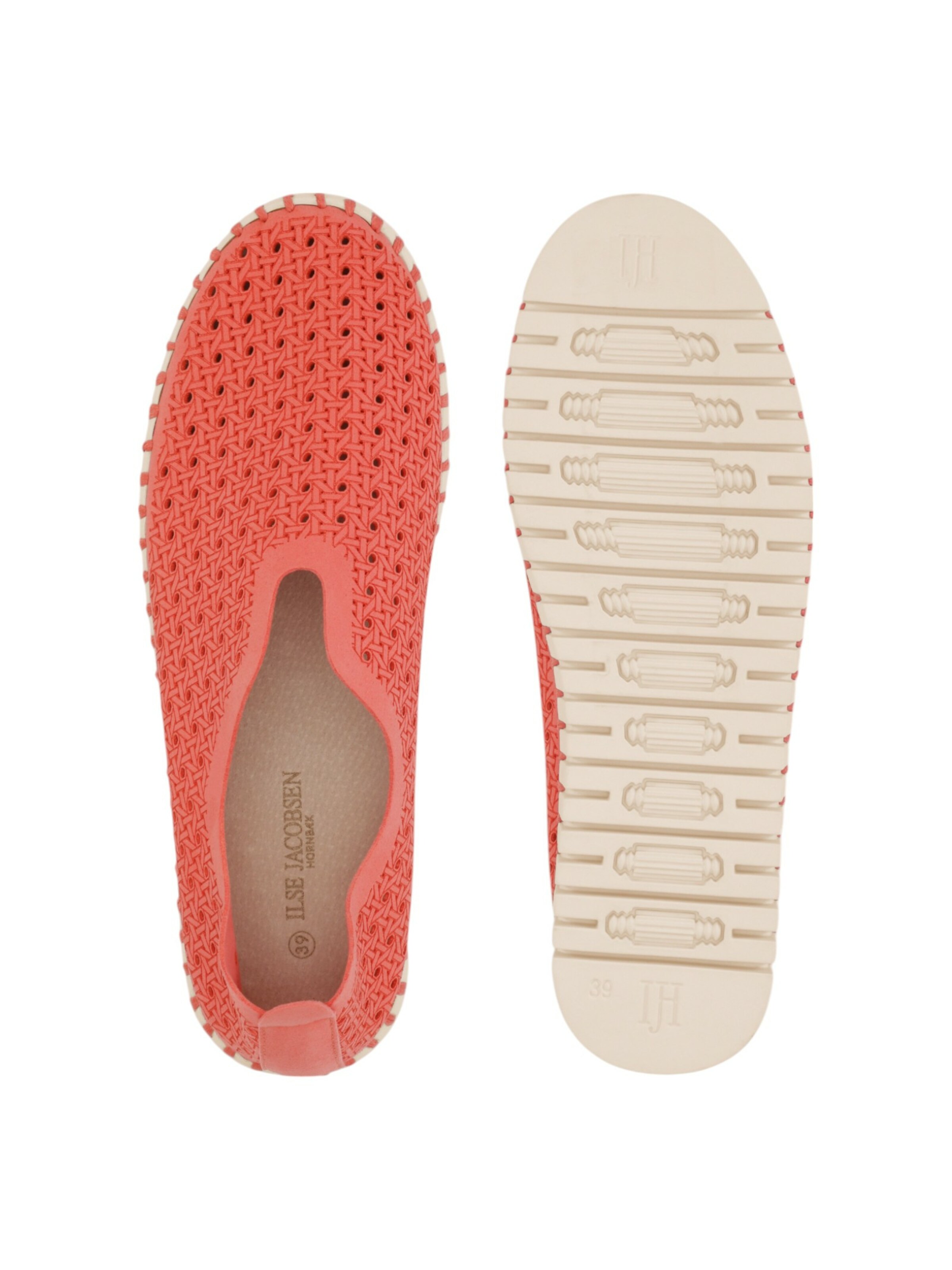 ILSE JACOBSEN Classic Flats 'TULIP4031' in Orange