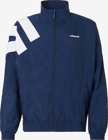 ADIDAS ORIGINALS Välikausitakki 'ARCH' värissä sininen: etupuoli