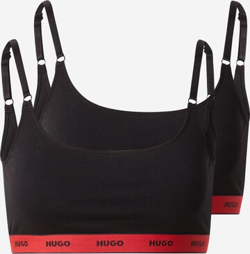 HUGO Bustier BH i sort: forside