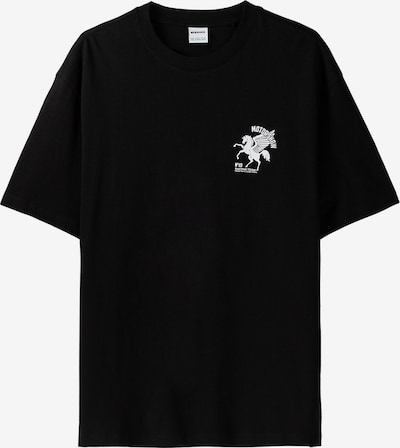 Bershka T-Shirt in schwarz / weiß, Produktansicht