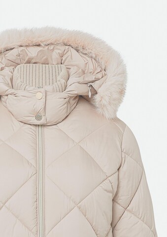 COMMA Wintermantel in Beige
