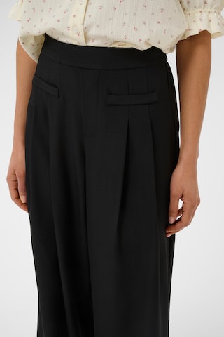 Kaffe Wide leg Trousers 'Victorina' in Black