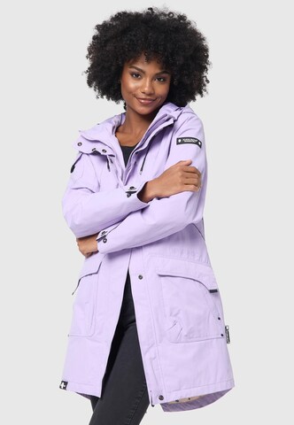 NAVAHOO Performance Jacket 'Pfefferschote' in Purple: front