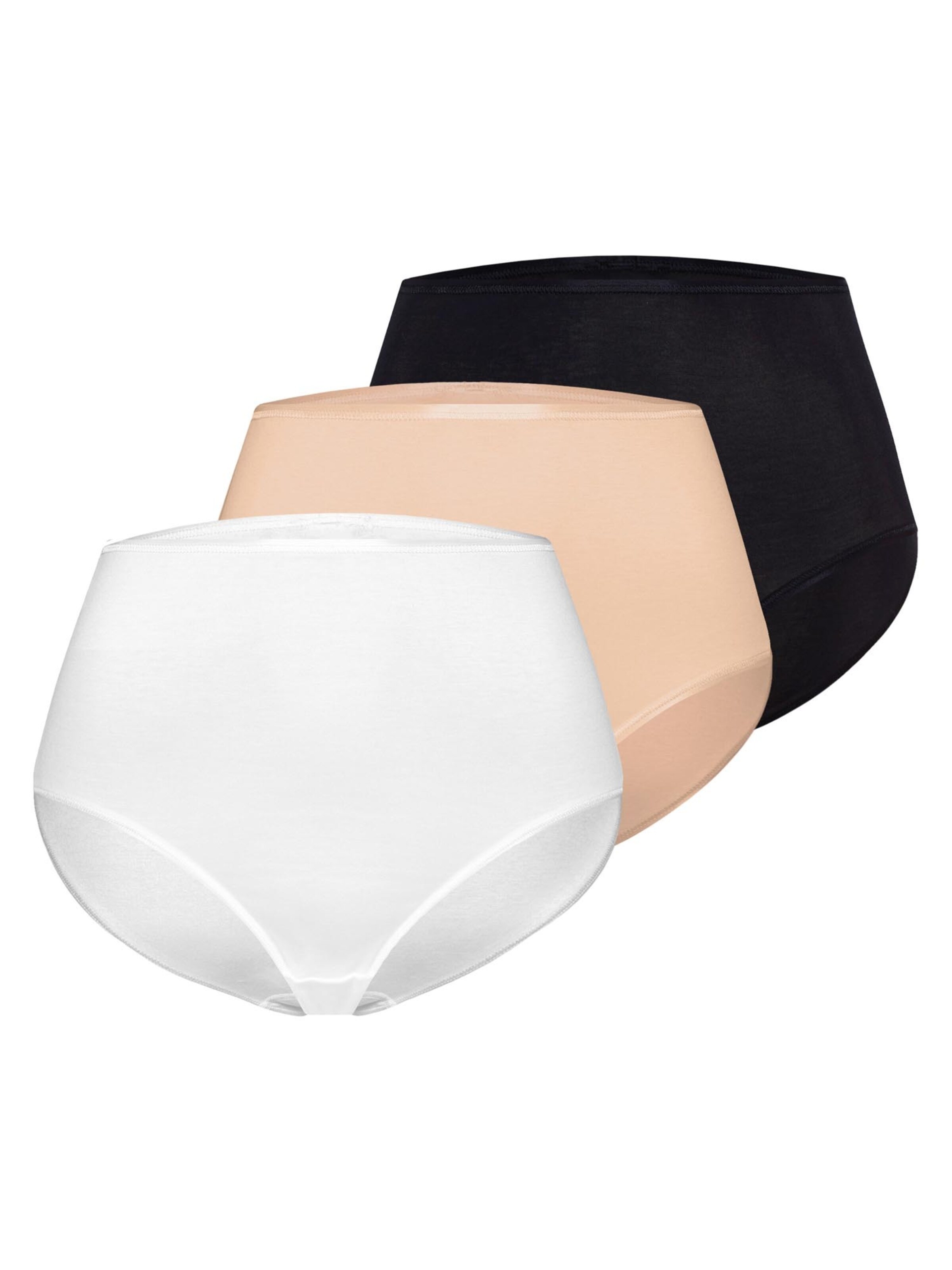 Hanro Slip 'Cotton Seamless'‌‌‌‌ in Mischfarben: Vorderseite
