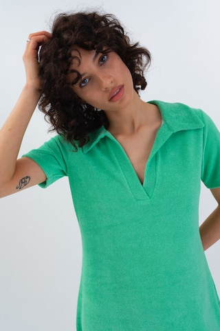 Aligne - Vestido de verão 'Fortune Terry' em verde