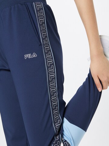 FILA Slimfit Sporthose 'Magnolia' in Blau