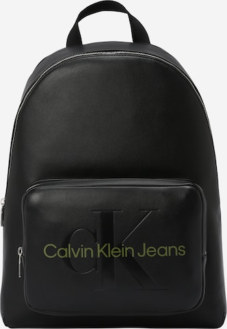 Calvin Klein Jeans Reppu 'CAMPUS' värissä musta