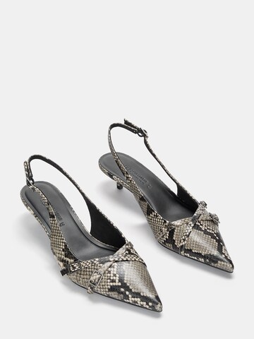 Pull&Bear Slingback pumps in Beige