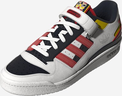 ADIDAS ORIGINALS Zemie brīvā laika apavi 'FORUM LOW', krāsa - melns / balts, Preces skats