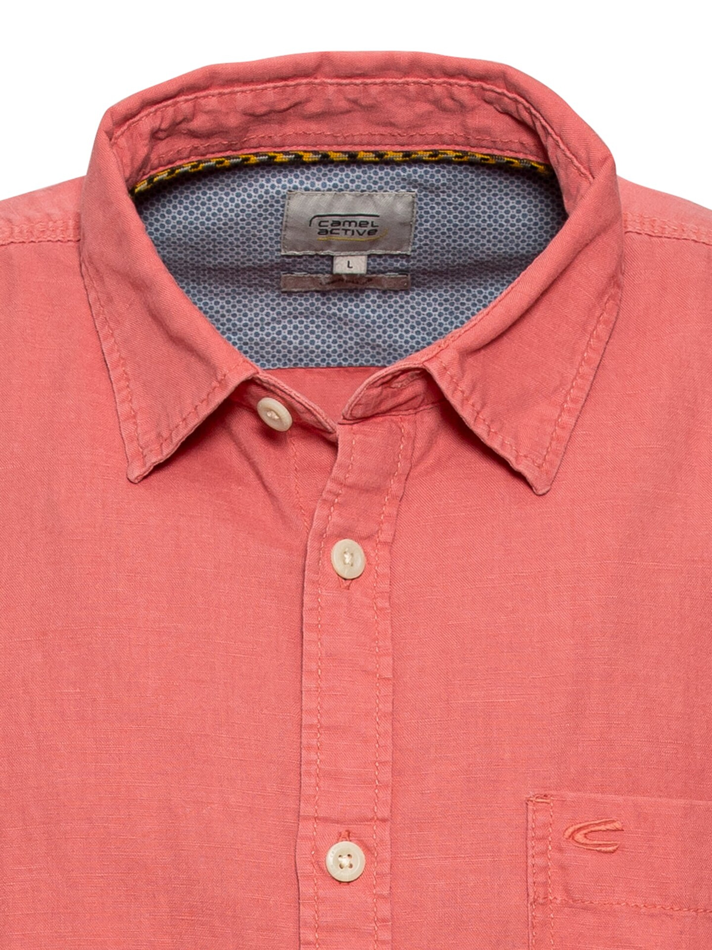 CAMEL ACTIVE Regular fit Button Up Shirt in Red