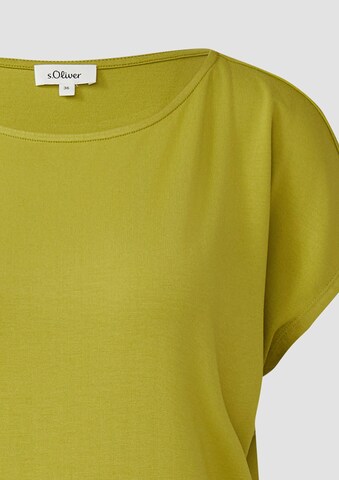 T-shirt s.Oliver en vert