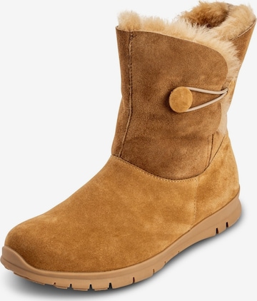 VITAFORM Snow Boots in Brown: front
