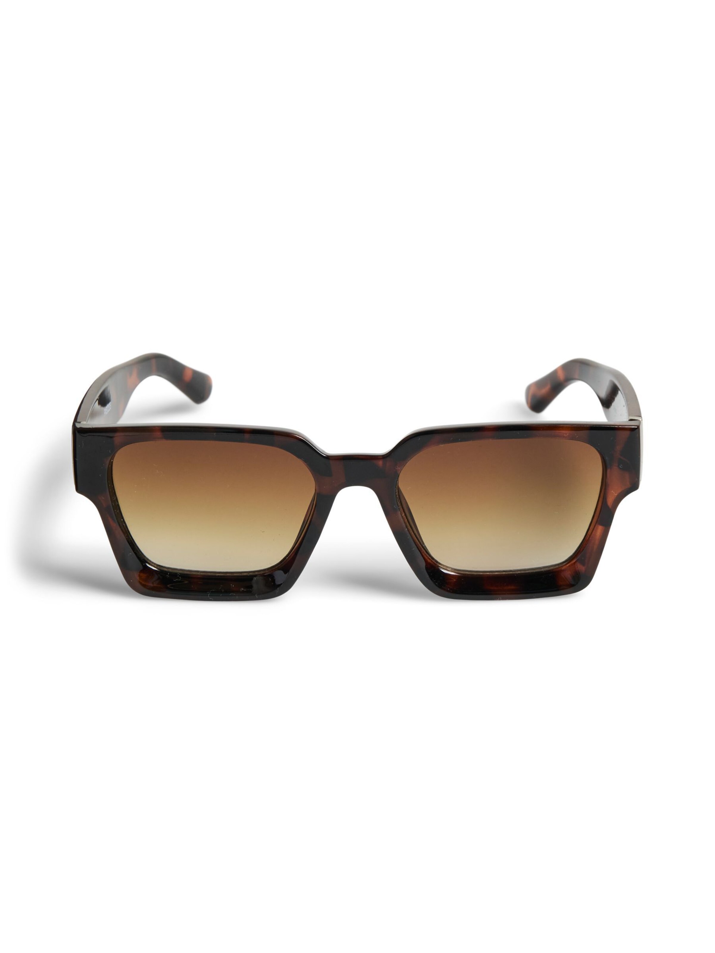 Lunettes de soleil 'PCKaren' PIECES en marron : devant