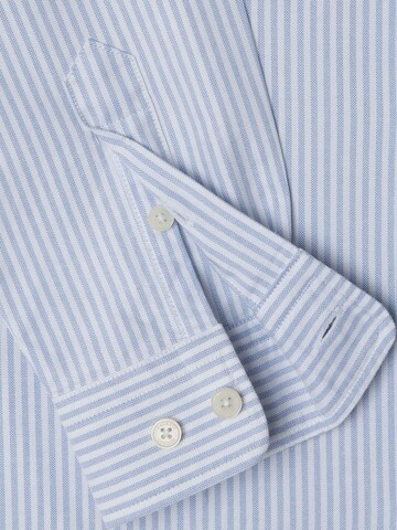 Hackett London Regular Fit Hemd in Blau