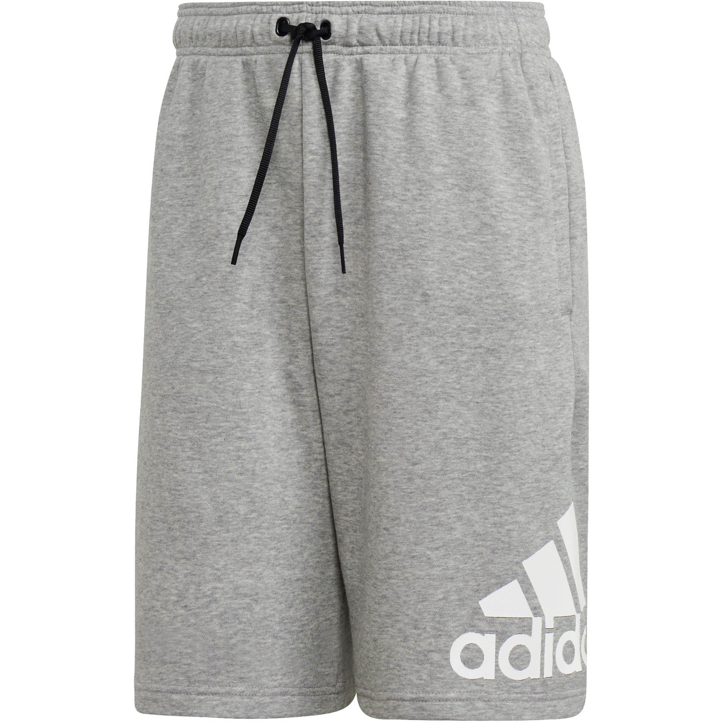 ADIDAS SPORTSWEAR Loose fit Sports trousers 'Must Haves Badge Of Sports' in Grey: front