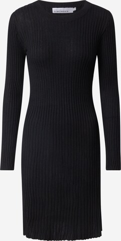 KAREN BY SIMONSEN Úpletové šaty 'Freya' – černá: přední strana