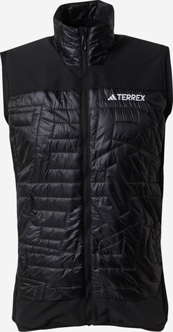 Gilet de sport 'Xperior Varilite' ADIDAS TERREX en noir : devant