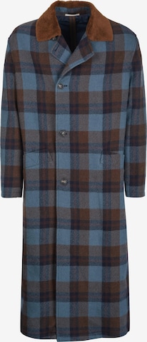 Manteau mi-saison PAL ZILERI en bleu : devant