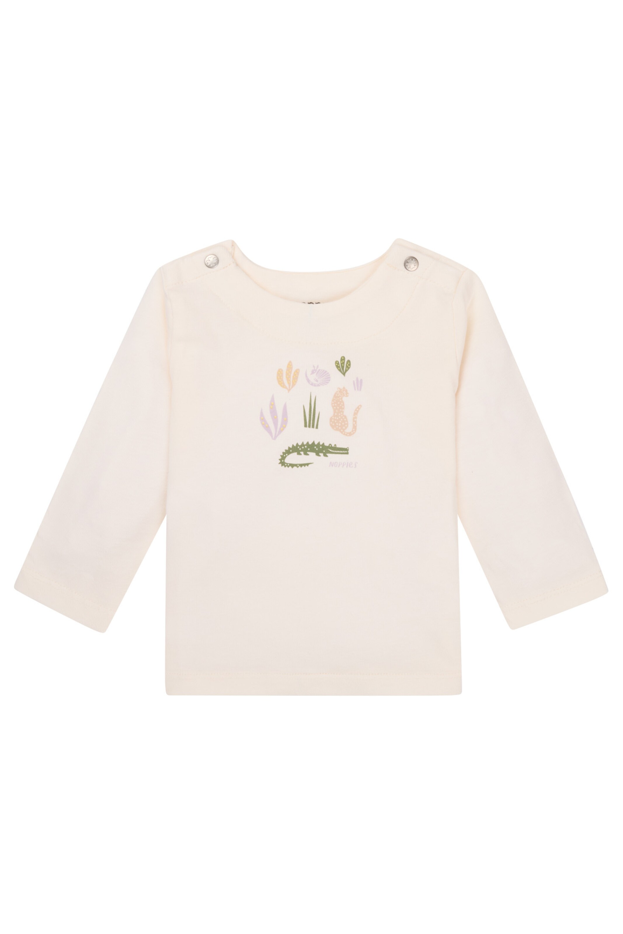 Noppies Shirt ' Omro ' in Wit: voorkant