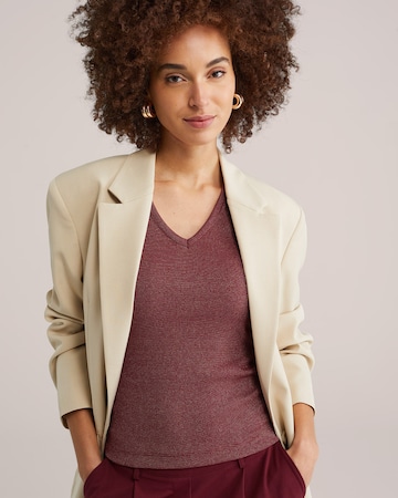 WE Fashion Top w kolorze czerwony