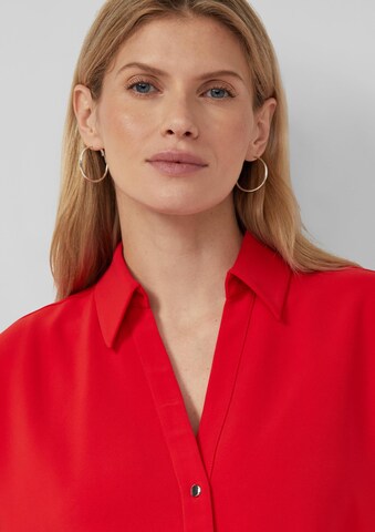 Chemisier s.Oliver en rouge