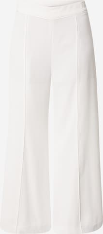 Twinset Wide Leg Hose in Weiß: predná strana