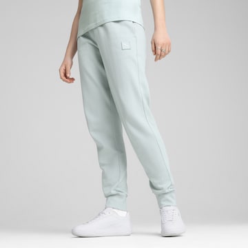 PUMA Tapered Sportbroek 'Ess Elevated' in Groen