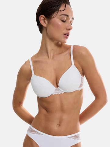 TRIUMPH Push-up Σουτιέν 'Comfort Allure' σε λευκό: μπροστά