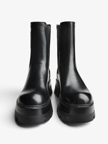 Bershka Chelsea csizmák - fekete