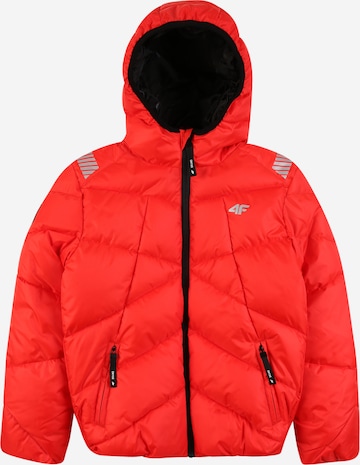 4F Outdoor jacket in Red: front