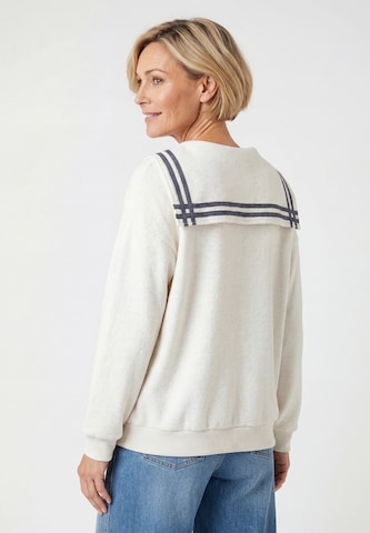 usha BLUE LABEL - Casaco em moletão em branco