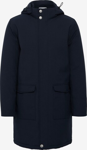 Casual Friday Between-Seasons Parka 'Odin' in Blue: front