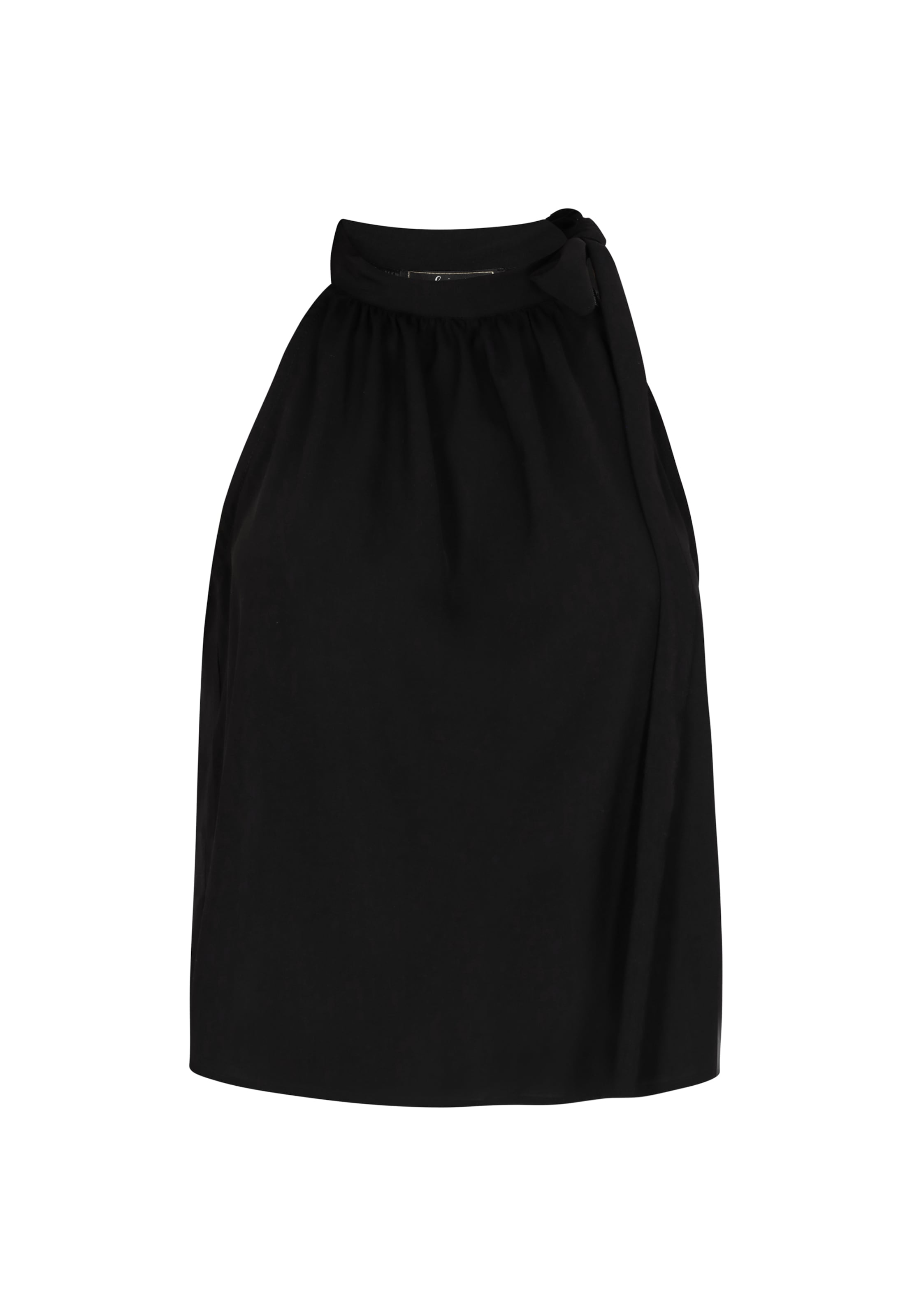 faina Top 'Fashion Look' | črna barva: sprednja stran