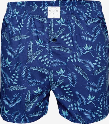 MG-1 Boxershorts ' Classics Print ' in Blauw