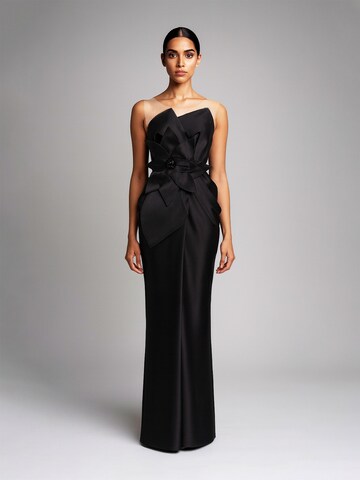 acob a porter Avondjurk in Zwart