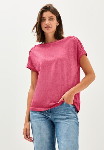 CECIL T-Shirt in Pink: Vorderseite