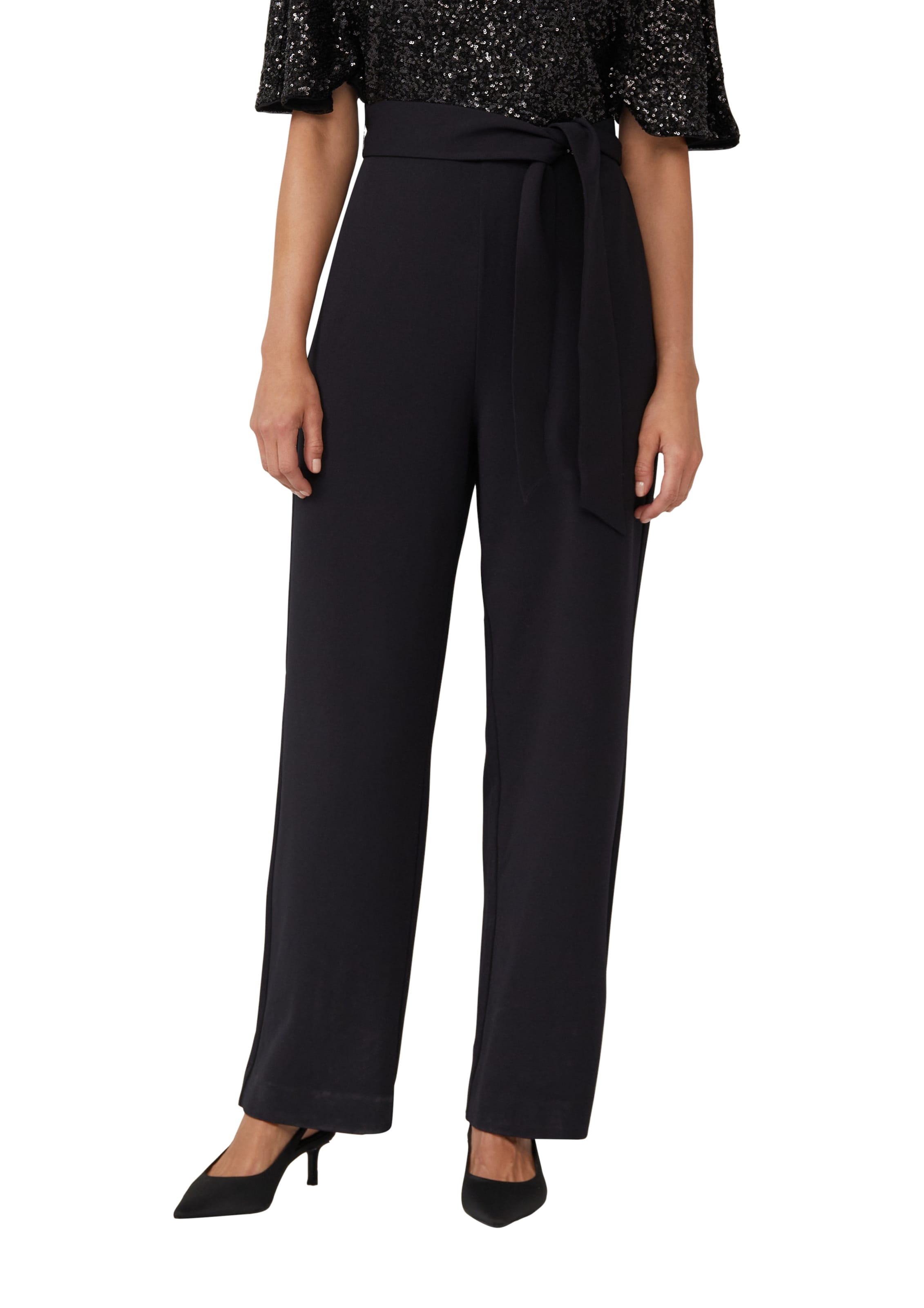 s.Oliver Jumpsuit in Zwart