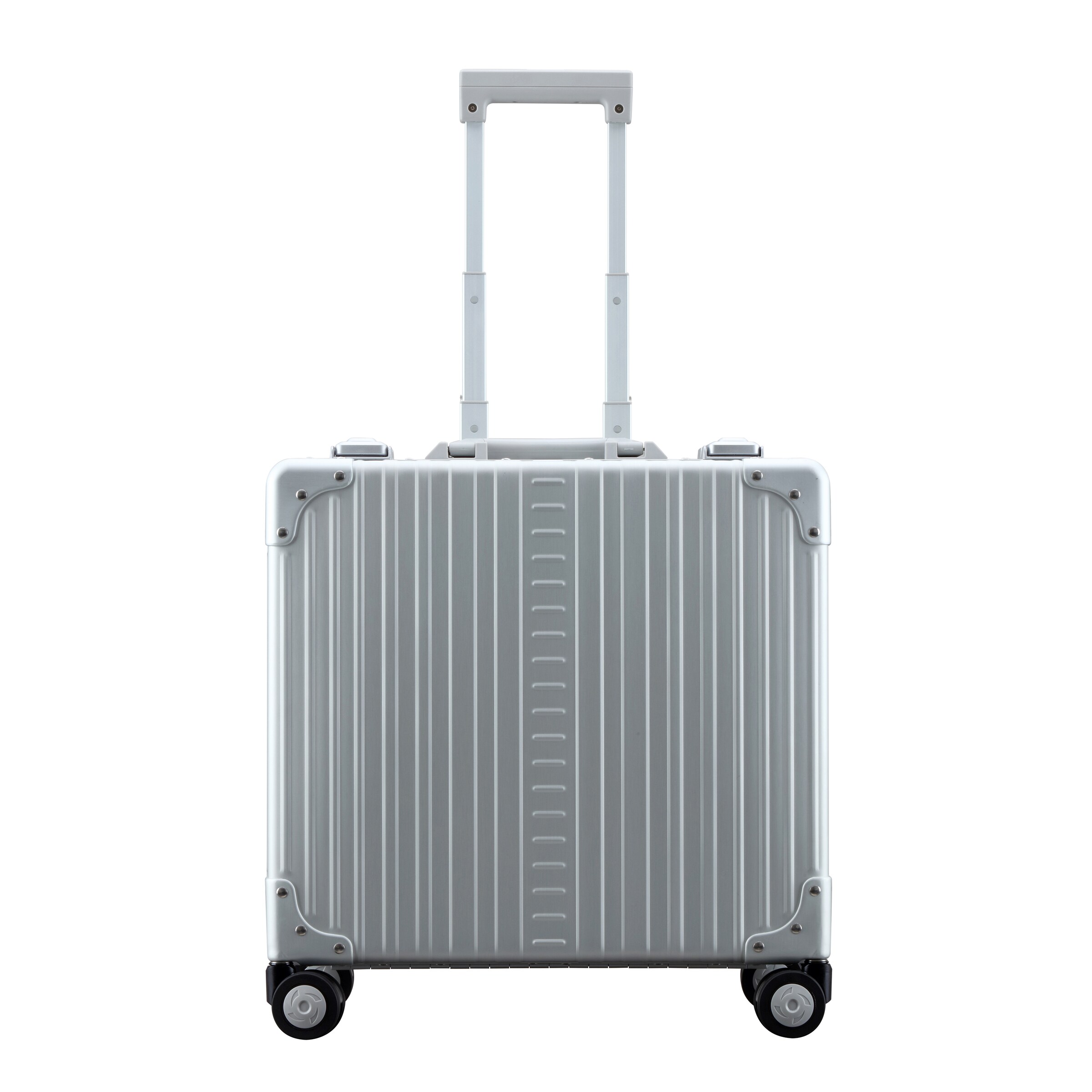Aleon Trolley in Silver: front