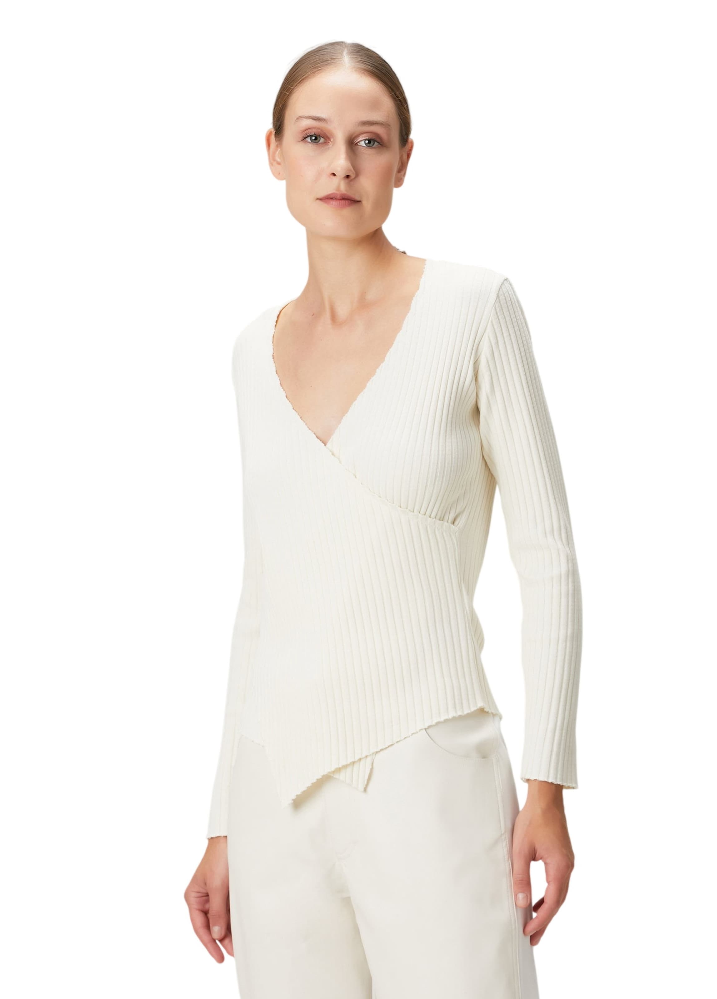 BASSIGUE Pullover in Weiß