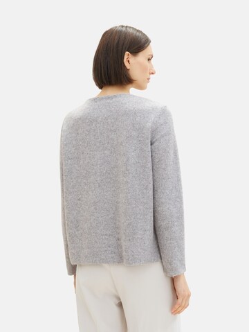 TOM TAILOR Sweater in Grey