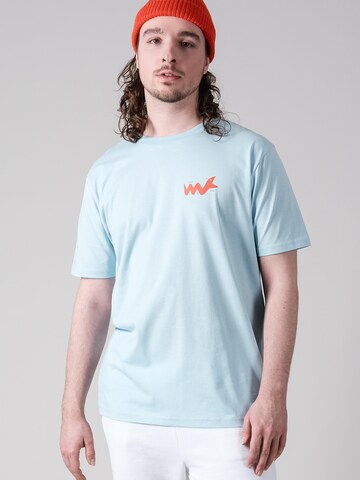 FANTASTIC REALITY STUDIOS Shirt 'Snake'‌‌‌‌‌‌ in Blau
