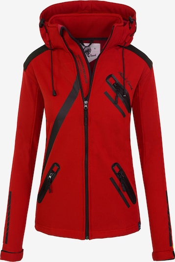 Rock Creek Funktionsjacke in rot / schwarz, Produktansicht