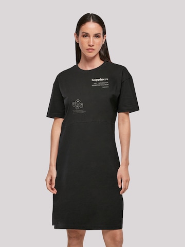 F4NT4STIC Dress 'happiness' in Black: front