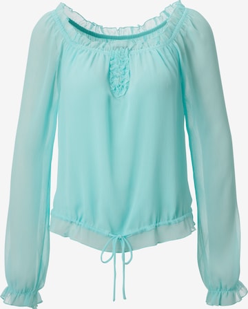Aniston CASUAL Blouse in Blue: front