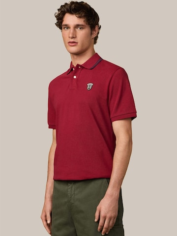 Hackett London Shirt ' HERITAGE BADGE POLO ' in Rood