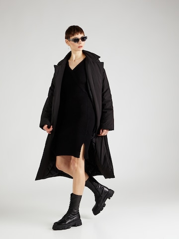 ZABAIONE Knitted dress 'Ma44ngolia' in Black